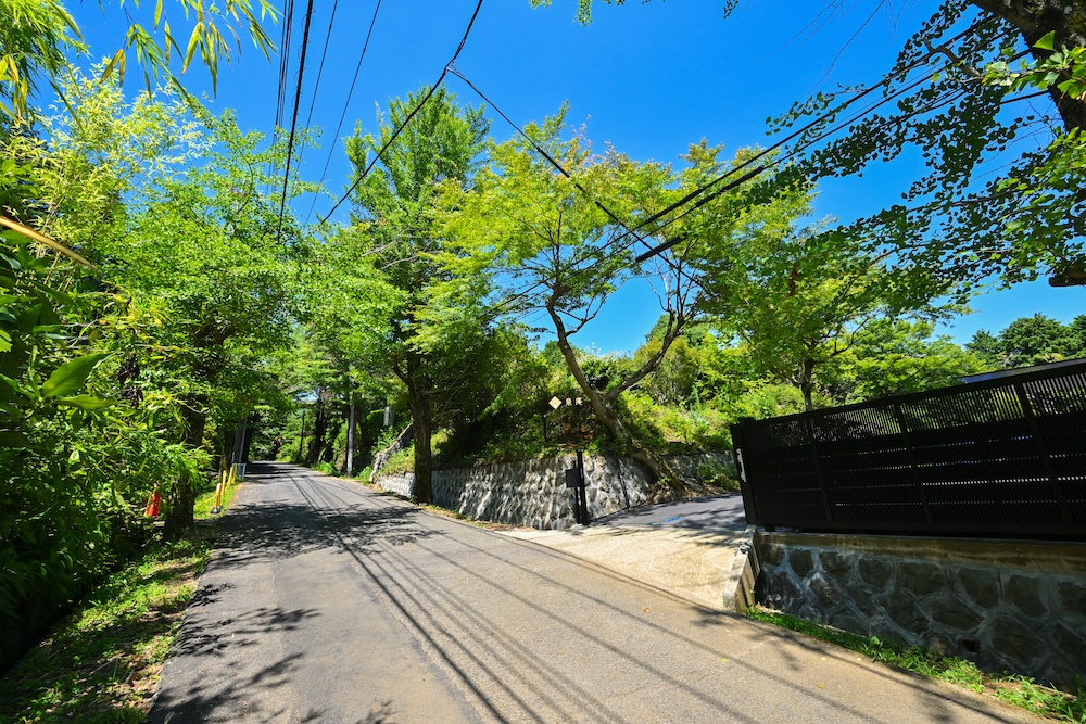 駐車場入口