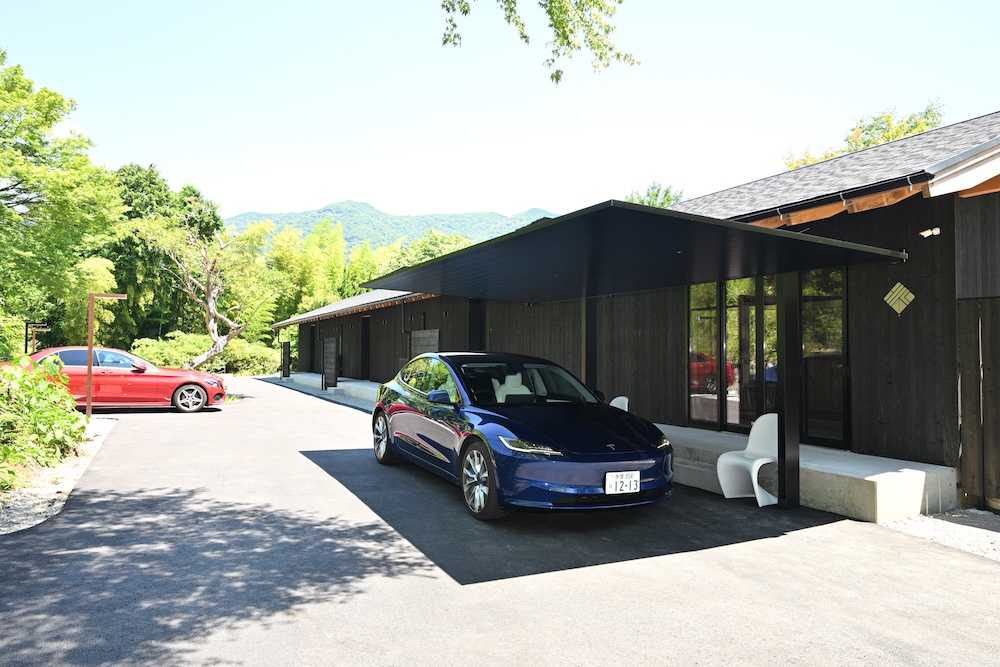 駐車場入口